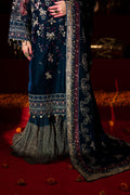 Nureh | Maya Velvet |  NW-90 - by - Libasekhas UK - Registered Vendor of : Nureh - 100% Original Designer Dresss