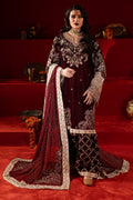 Nureh | Maya Velvet |  NW-89 - by - Libasekhas UK - Registered Vendor of : Nureh - 100% Original Designer Dresss
