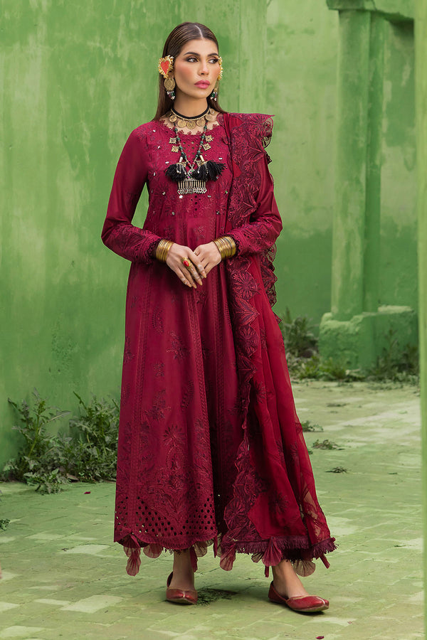 Nureh | Mela Luxury Lawn | NDS-107 - by - Libasekhas UK - Registered Vendor of : Nureh - 100% Original Designer Dresss