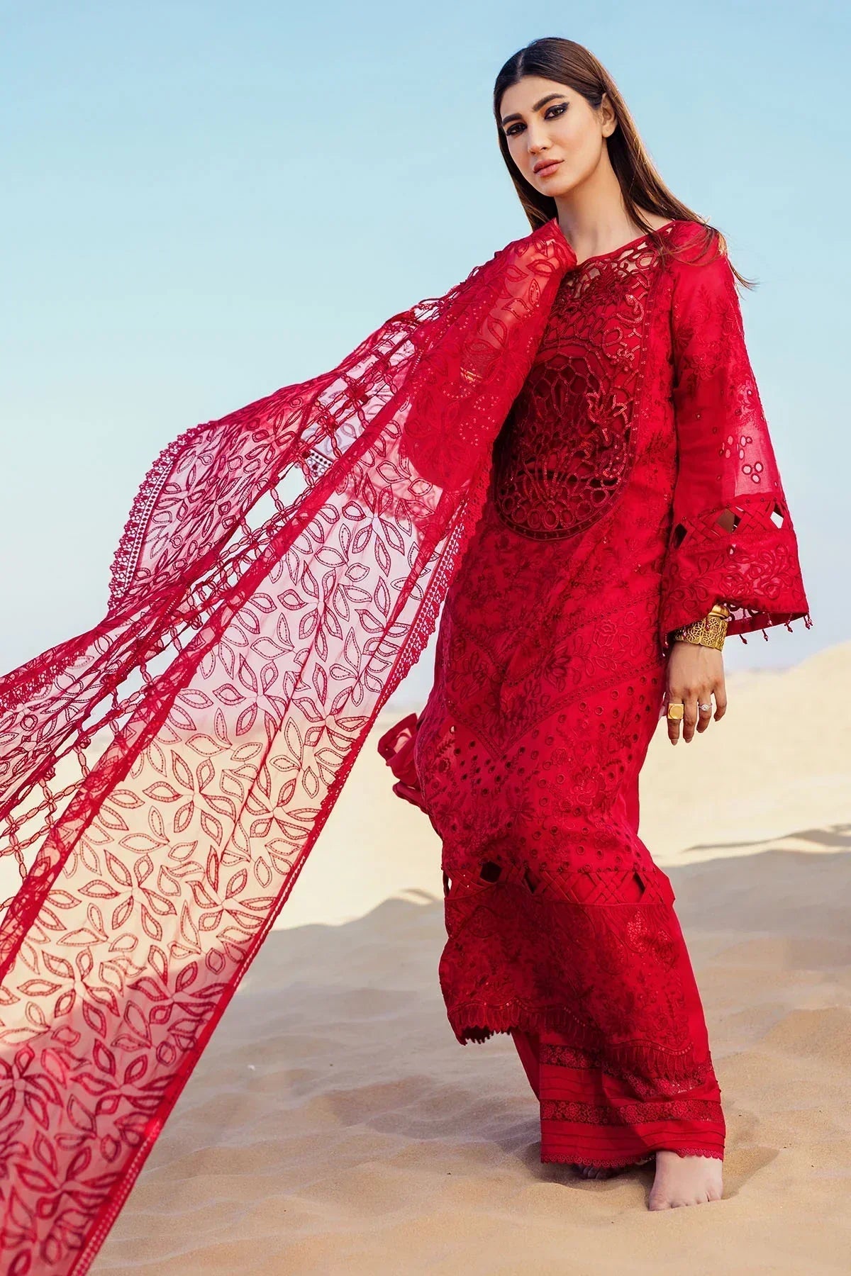 Nureh | Sehra Swiss Voil Lawn | AURORA - NE-79 - by - Libasekhas UK - Registered Vendor of : Nureh - 100% Original Designer Dresss