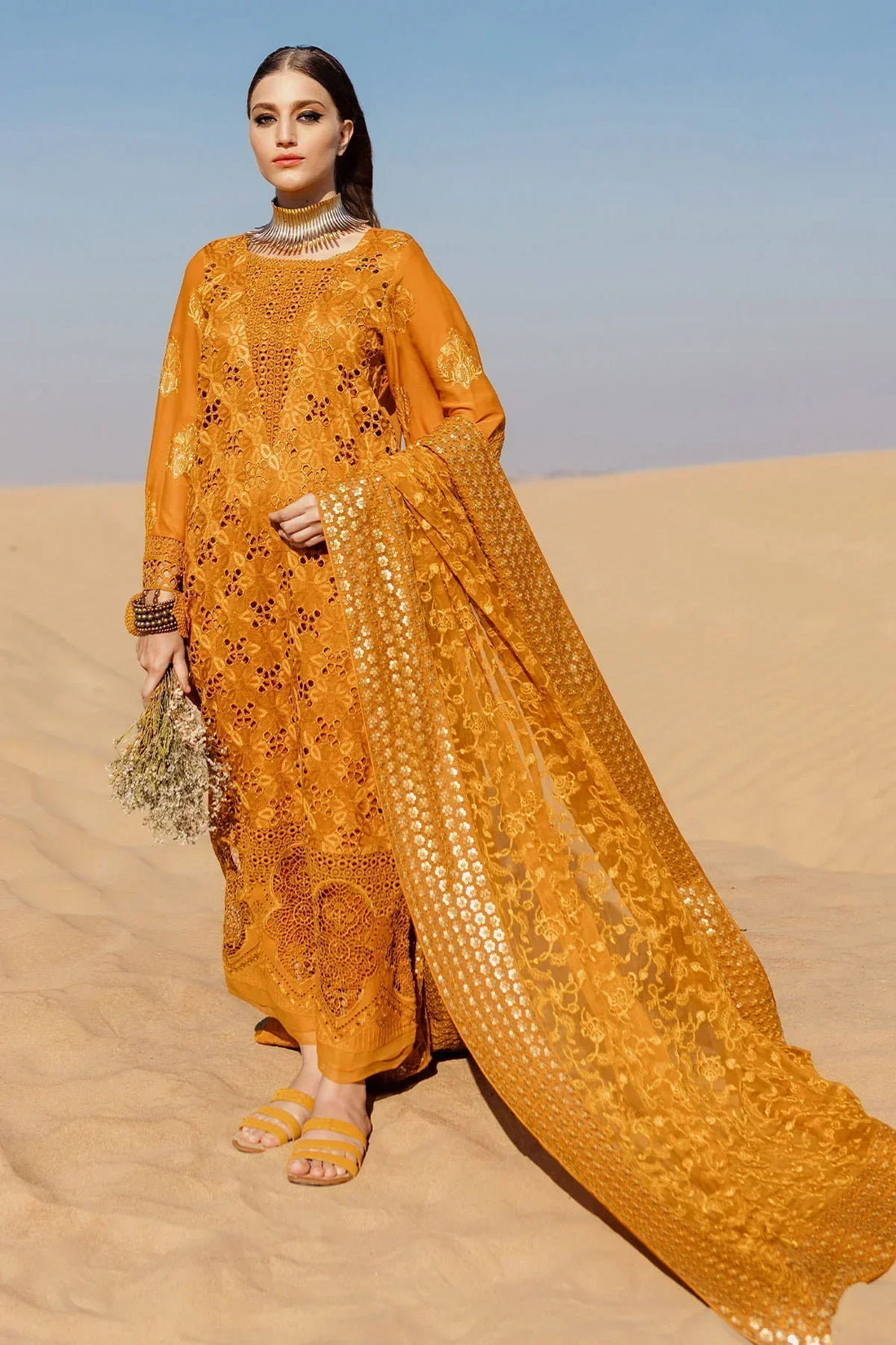 Nureh | Sehra Swiss Voil Lawn | MEEHA - NE-75 - by - Libasekhas UK - Registered Vendor of : Nureh - 100% Original Designer Dresss