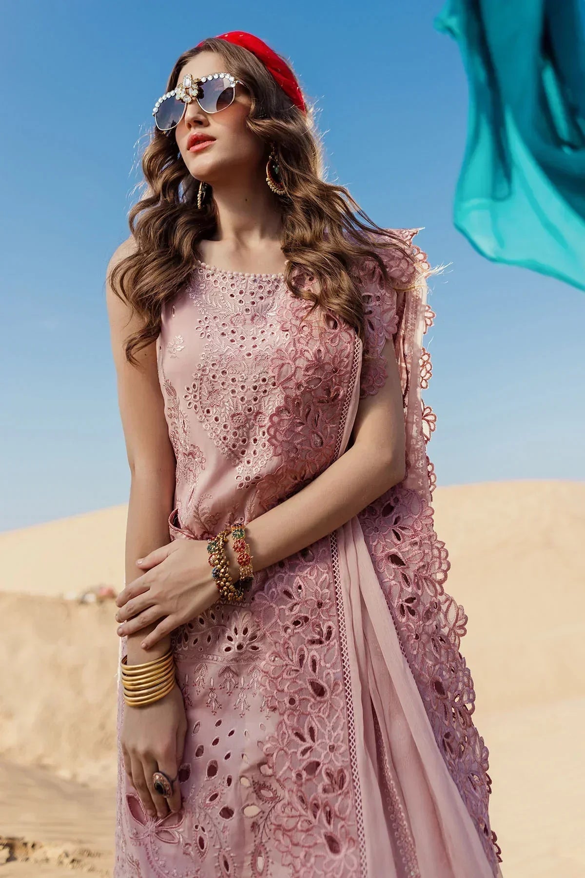 Nureh | Sehra Swiss Voil Lawn | CARNIVAL - NE-73 - by - Libasekhas UK - Registered Vendor of : Nureh - 100% Original Designer Dresss