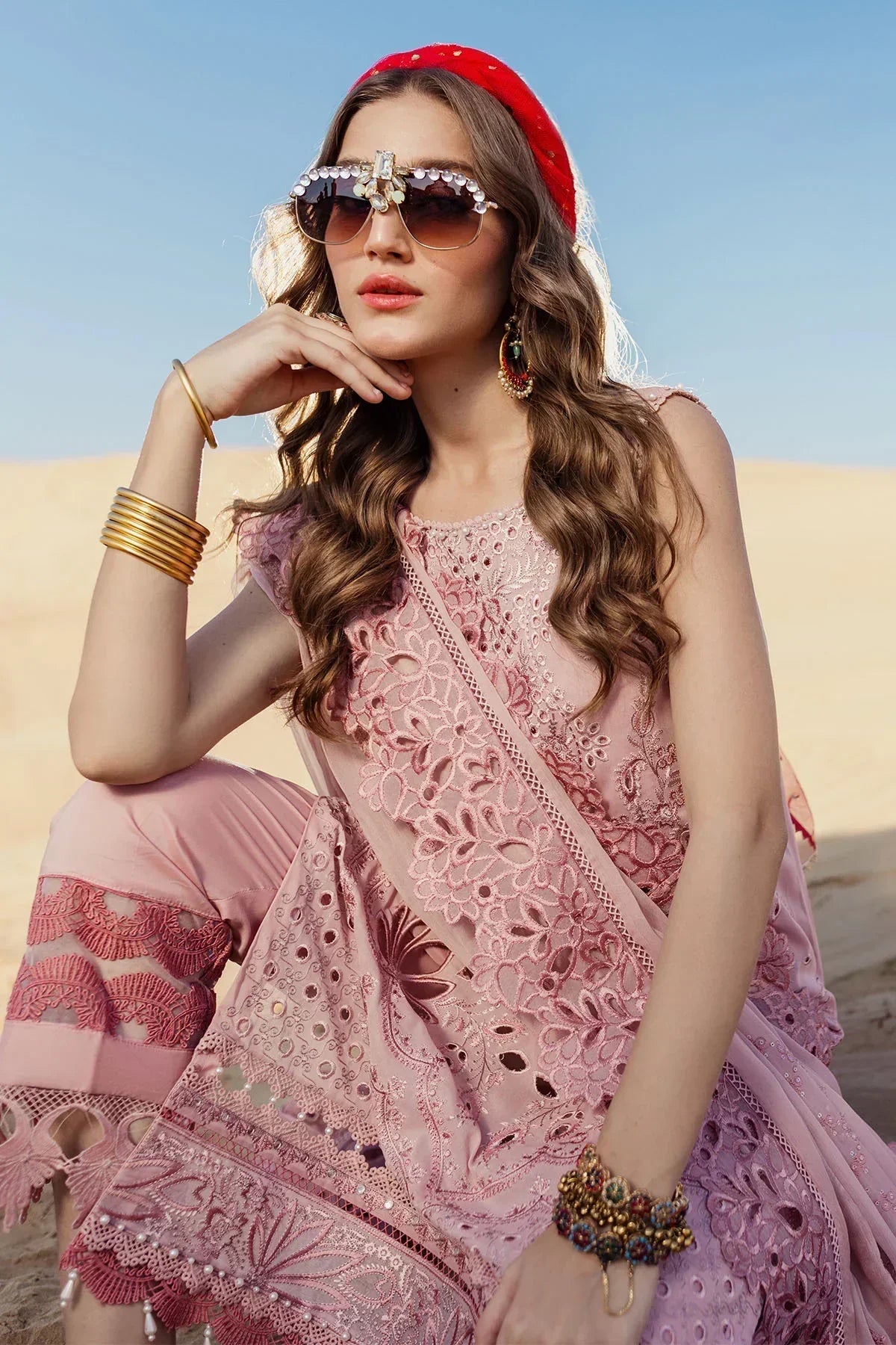 Nureh | Sehra Swiss Voil Lawn | CARNIVAL - NE-73 - by - Libasekhas UK - Registered Vendor of : Nureh - 100% Original Designer Dresss