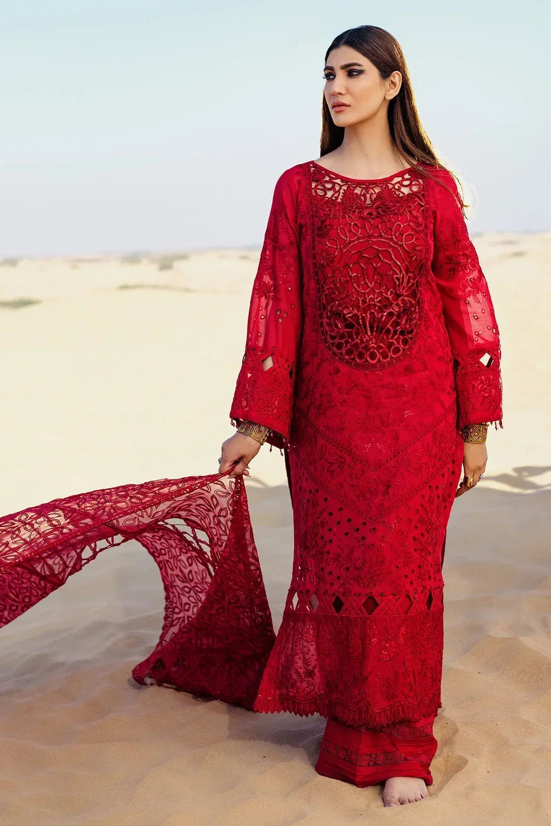 Nureh | Sehra Swiss Voil Lawn | AURORA - NE-79 - by - Libasekhas UK - Registered Vendor of : Nureh - 100% Original Designer Dresss