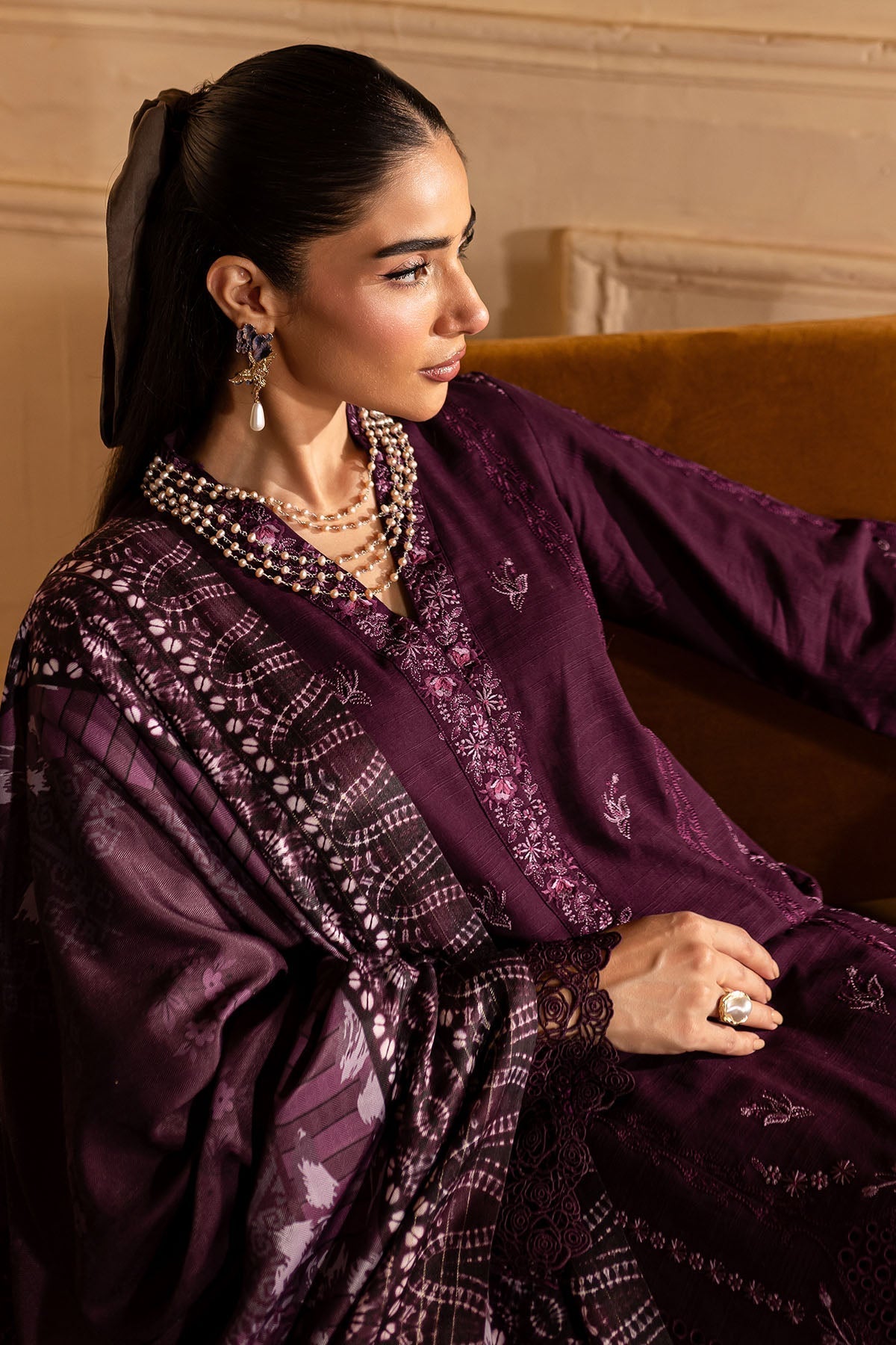 Nureh | Shades of Winter |  NP-581 - by - Libasekhas UK - Registered Vendor of : Nureh - 100% Original Designer Dresss