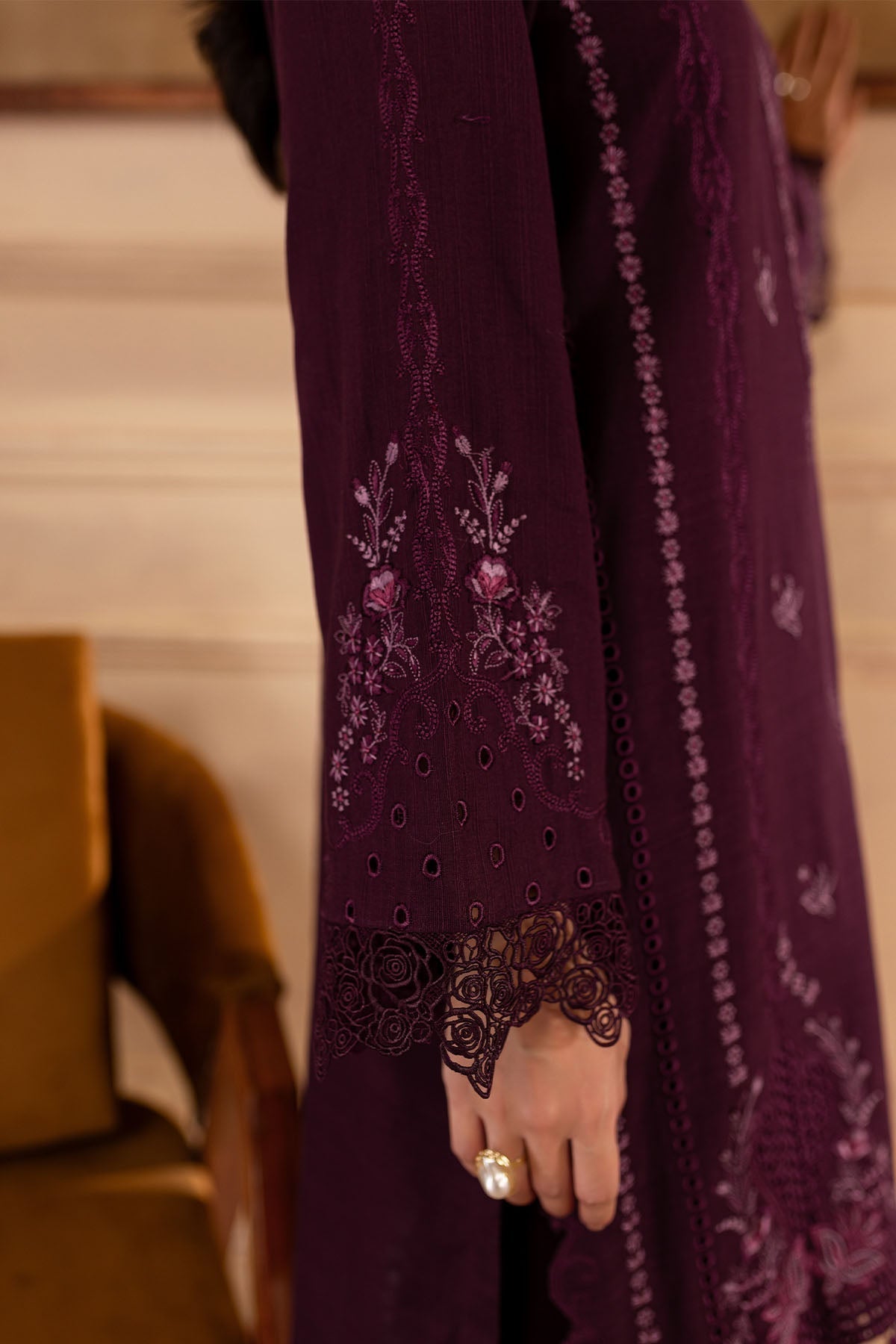 Nureh | Shades of Winter |  NP-581 - by - Libasekhas UK - Registered Vendor of : Nureh - 100% Original Designer Dresss
