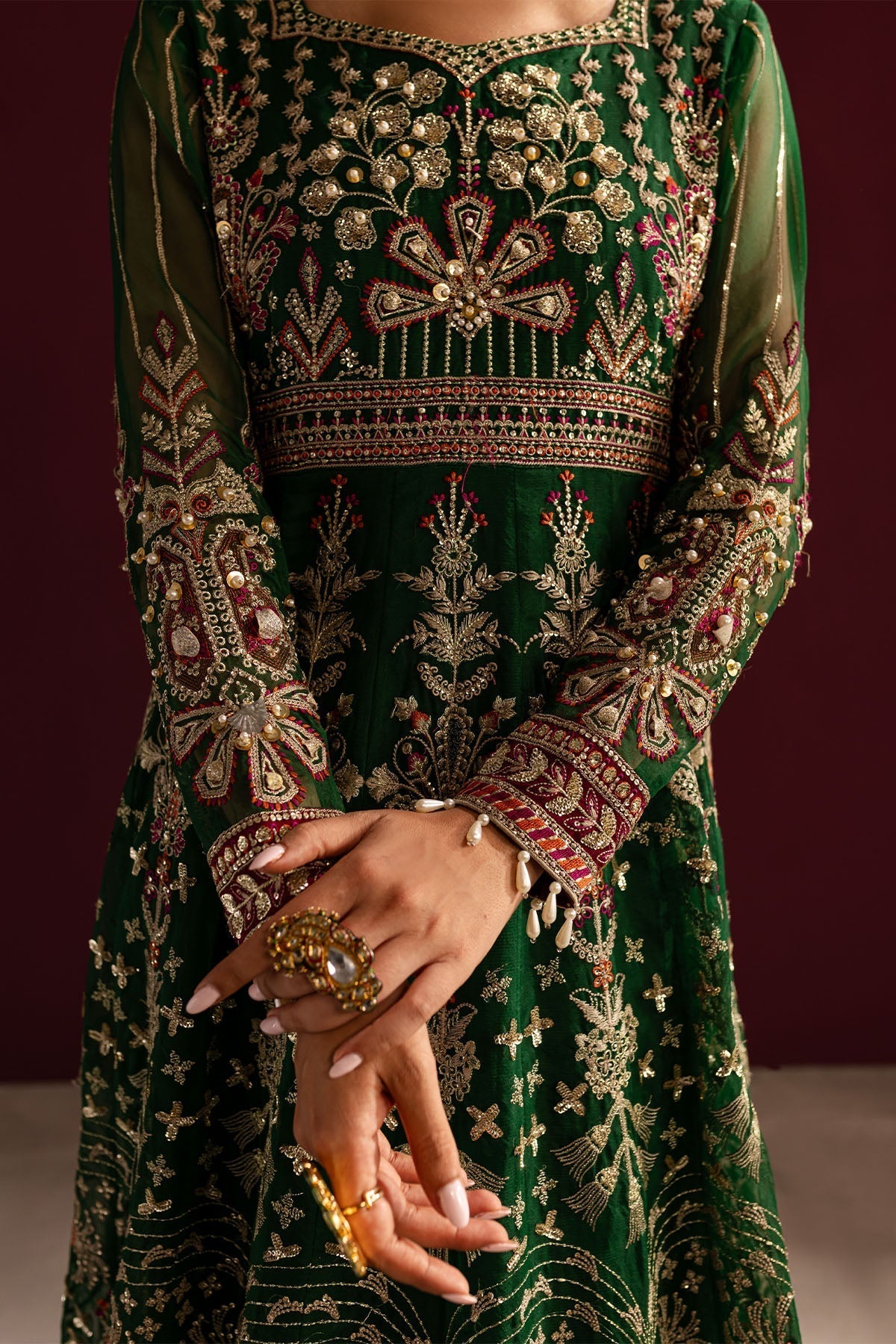 Nureh | Wedding Formals 24 | FP-133 - by - Libasekhas UK - Registered Vendor of : Nureh - 100% Original Designer Dresss