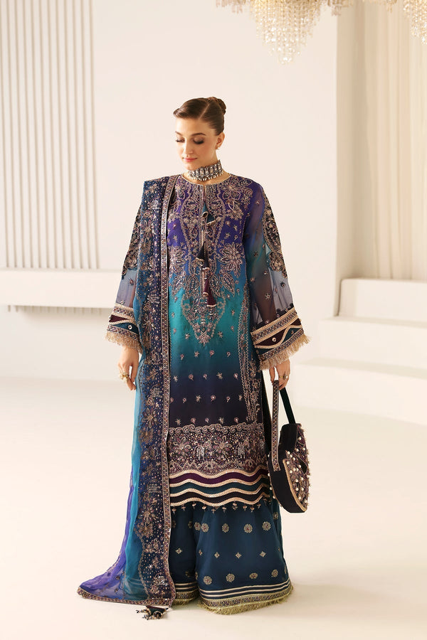 Alizeh | La Ruha Wedding Formals | AF-CH-2182-Oasis - by - Libasekhas UK - Registered Vendor of : Alizeh - 100% Original Designer Dresss