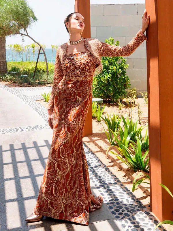 Epoque | Ciel Luxury Couture | Ochre - Libasekhas