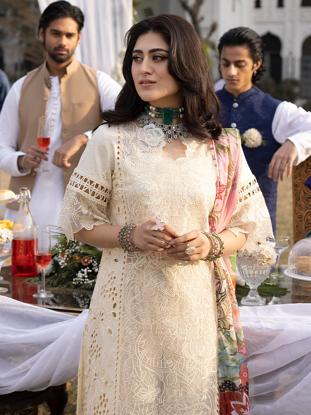 Mahnur | Mahrukh Luxury Lawn 24 | OPAL - by - Libasekhas UK - Registered Vendor of : Mahnur - 100% Original Designer Dresss
