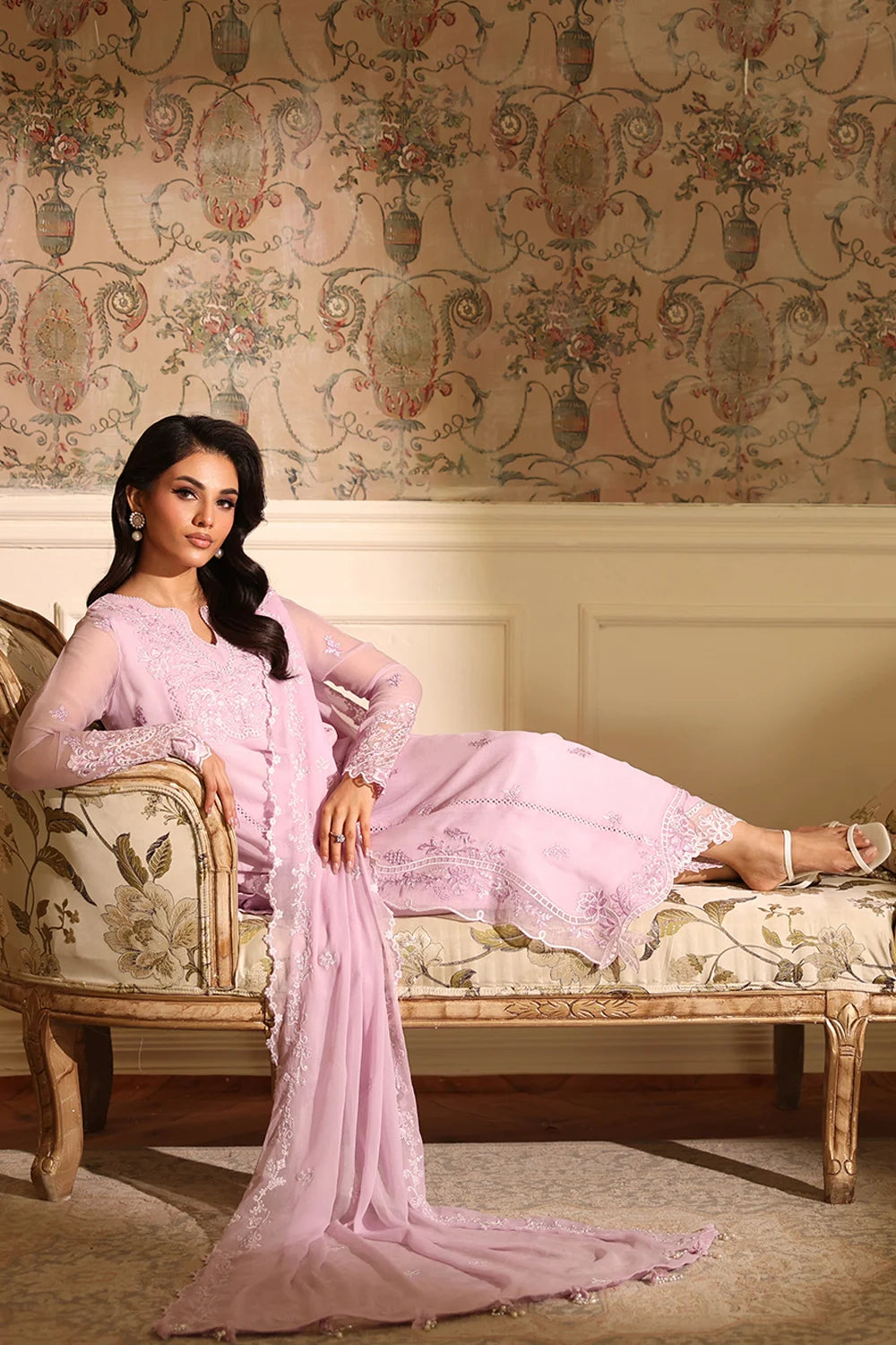 Azure | Ensembles | Orchid Whisper - by Libasekhas UK - Registered Vendor of : Azure - 100% Original Designer Dress