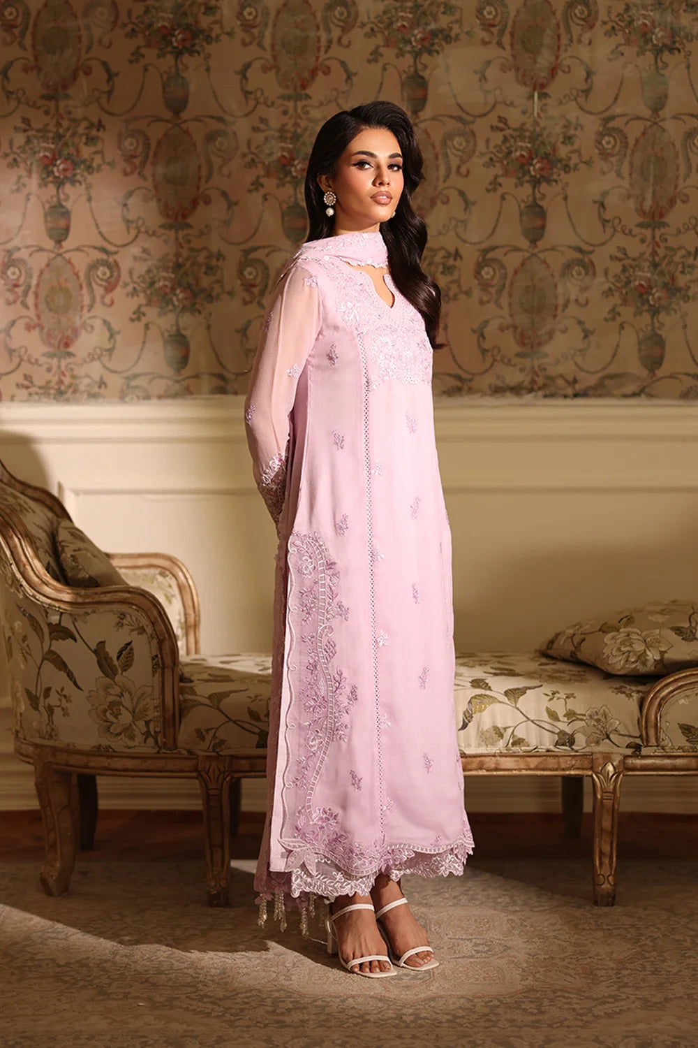 Azure | Ensembles | Orchid Whisper - by Libasekhas UK - Registered Vendor of : Azure - 100% Original Designer Dress