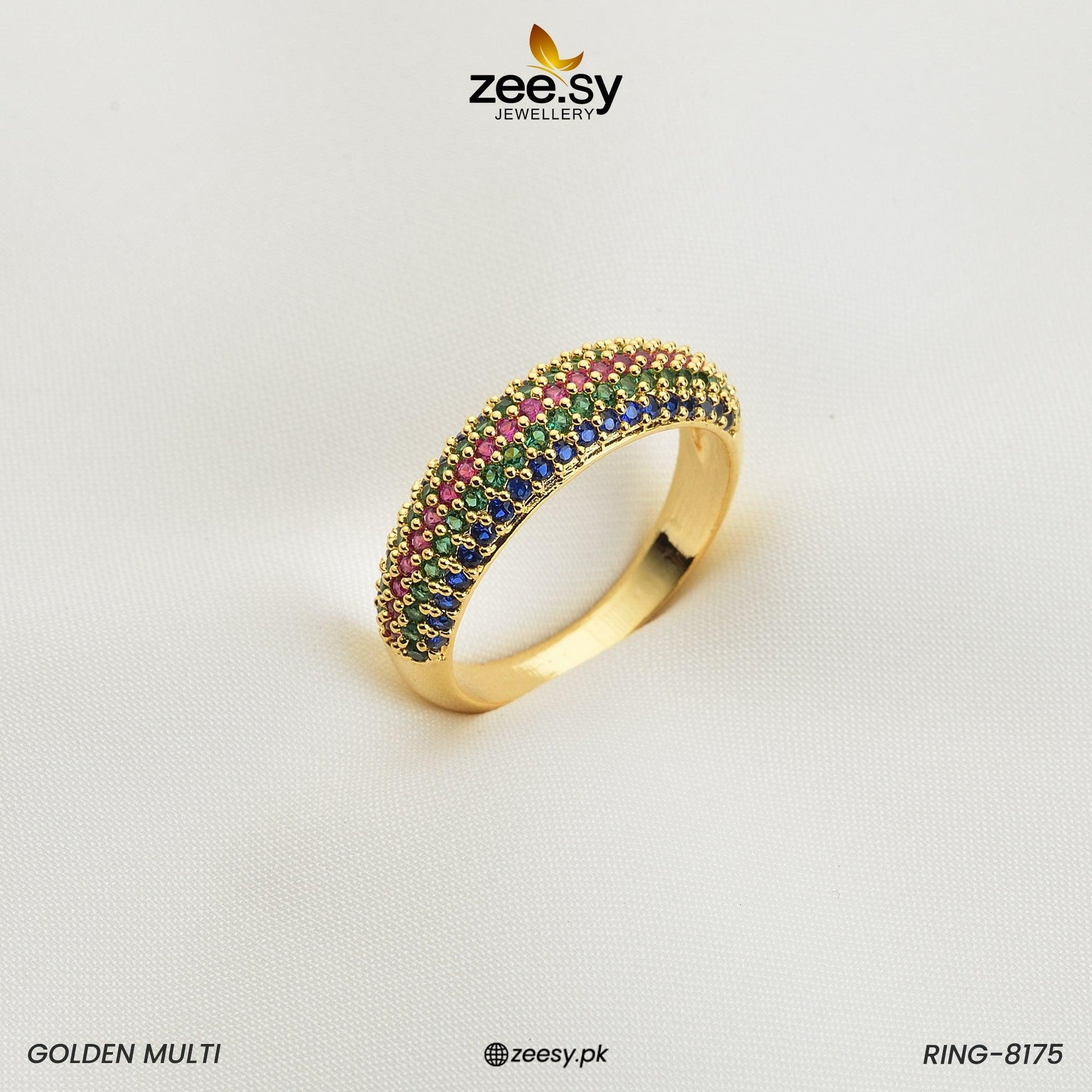 Ring-8175 - by - Libasekhas UK - Registered Vendor of : Zeesy - 100% Original Designer Dresss