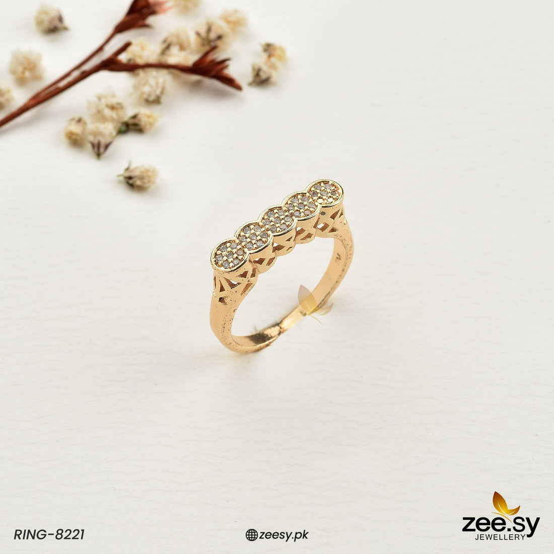 Ring-8221 - by - Libasekhas UK - Registered Vendor of : Zeesy - 100% Original Designer Dresss