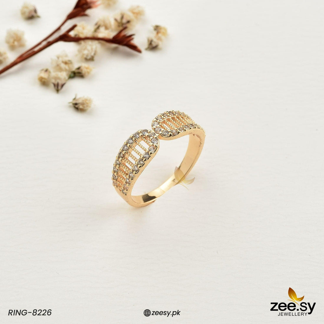 Ring-8226 - by - Libasekhas UK - Registered Vendor of : Zeesy - 100% Original Designer Dresss