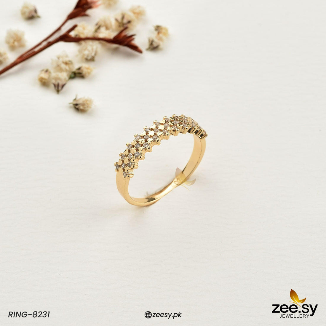 Ring-8231 - by - Libasekhas UK - Registered Vendor of : Zeesy - 100% Original Designer Dresss