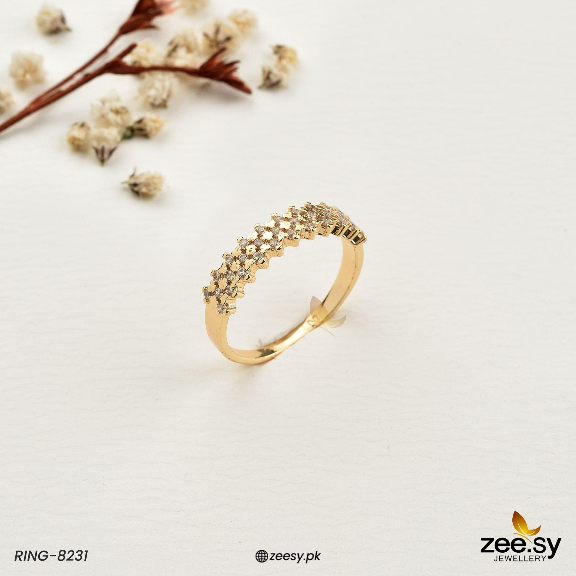 Ring-8231 - by - Libasekhas UK - Registered Vendor of : Zeesy - 100% Original Designer Dresss