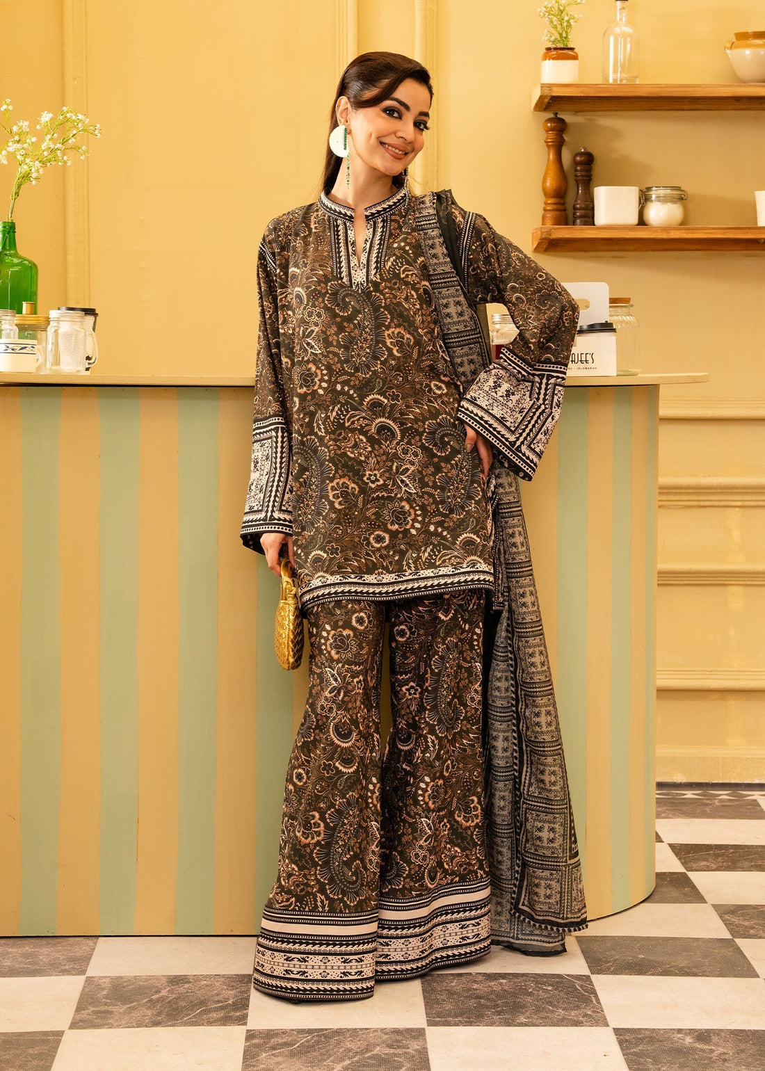 Maria Osama Khan | Retro 26 | Solene - by Libasekhas UK - Registered Vendor of : Maria Osama Khan - 100% Original Designer Dress