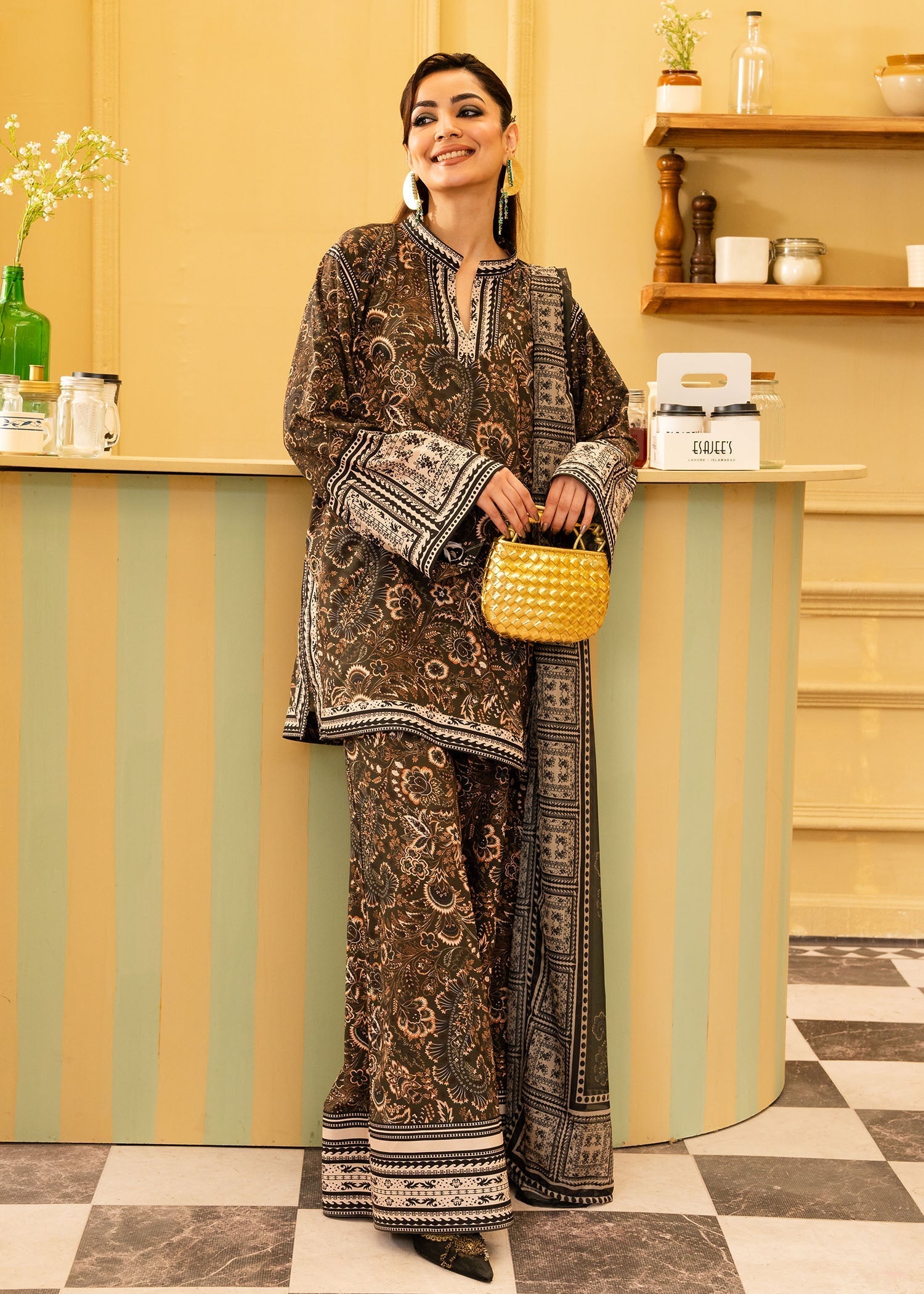 Maria Osama Khan | Retro 26 | Solene - by Libasekhas UK - Registered Vendor of : Maria Osama Khan - 100% Original Designer Dress