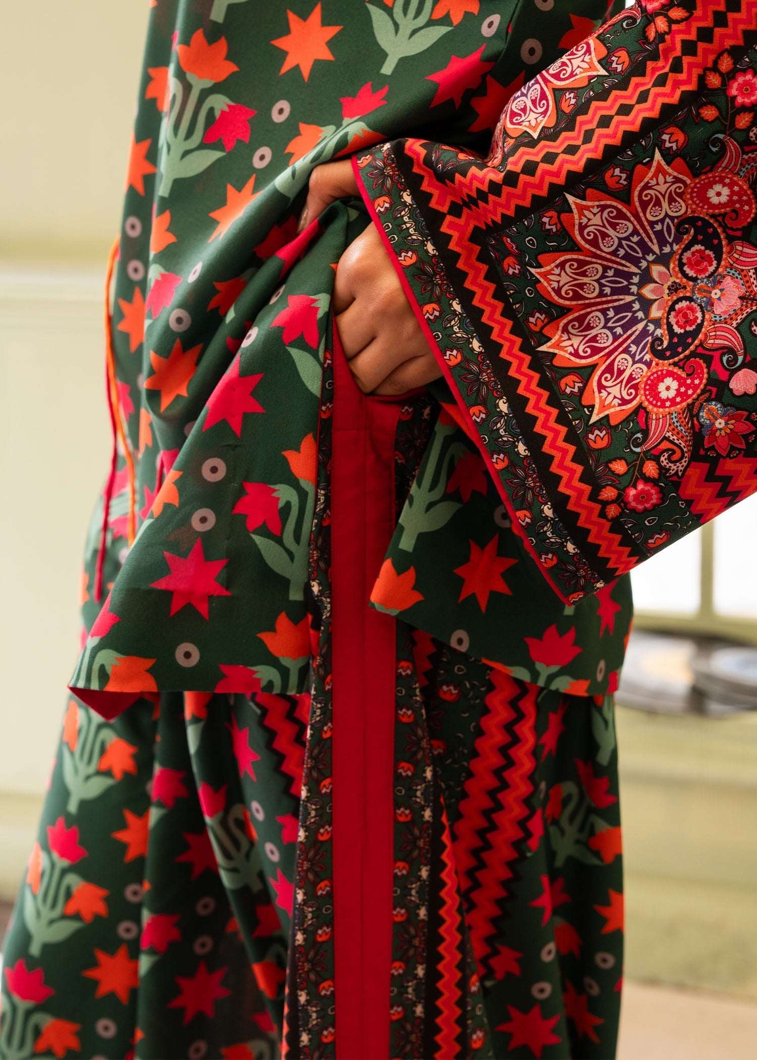 Maria Osama Khan | Retro 26 | Bloom - by Libasekhas UK - Registered Vendor of : Maria Osama Khan - 100% Original Designer Dress