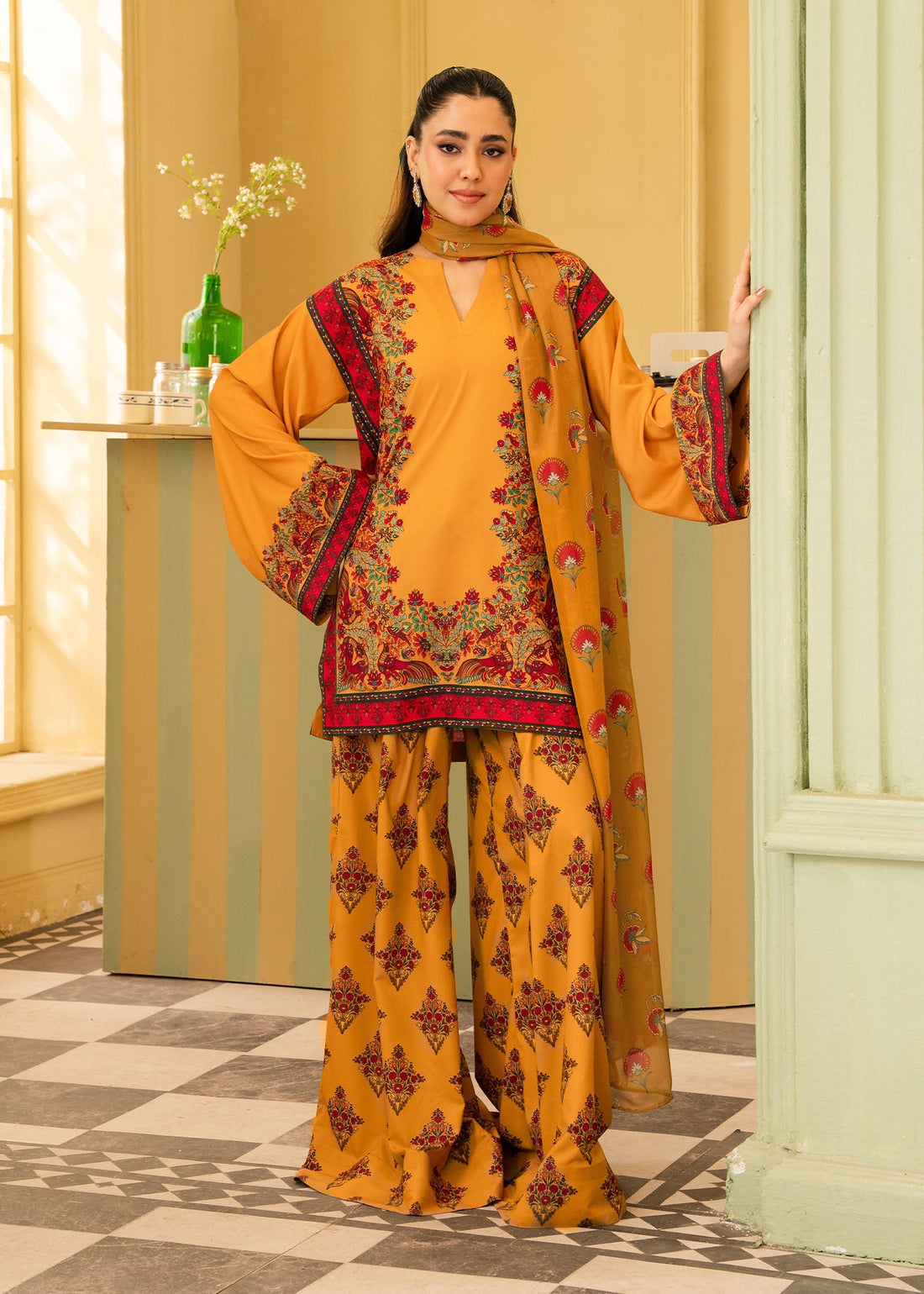 Maria Osama Khan | Retro 26 |  Eden - by Libasekhas UK - Registered Vendor of : Maria Osama Khan - 100% Original Designer Dress