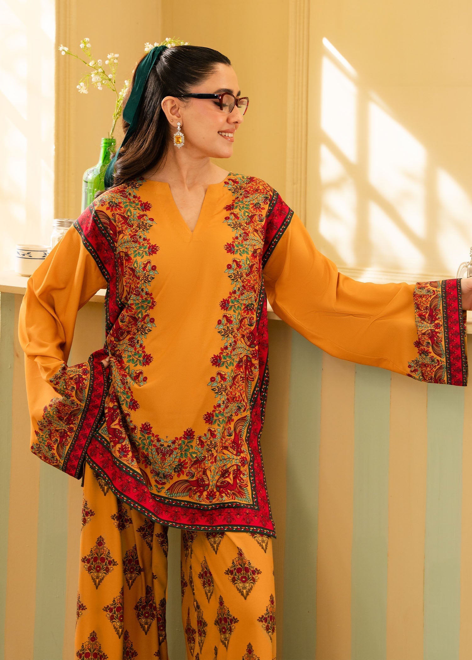 Maria Osama Khan | Retro 26 |  Eden - by Libasekhas UK - Registered Vendor of : Maria Osama Khan - 100% Original Designer Dress