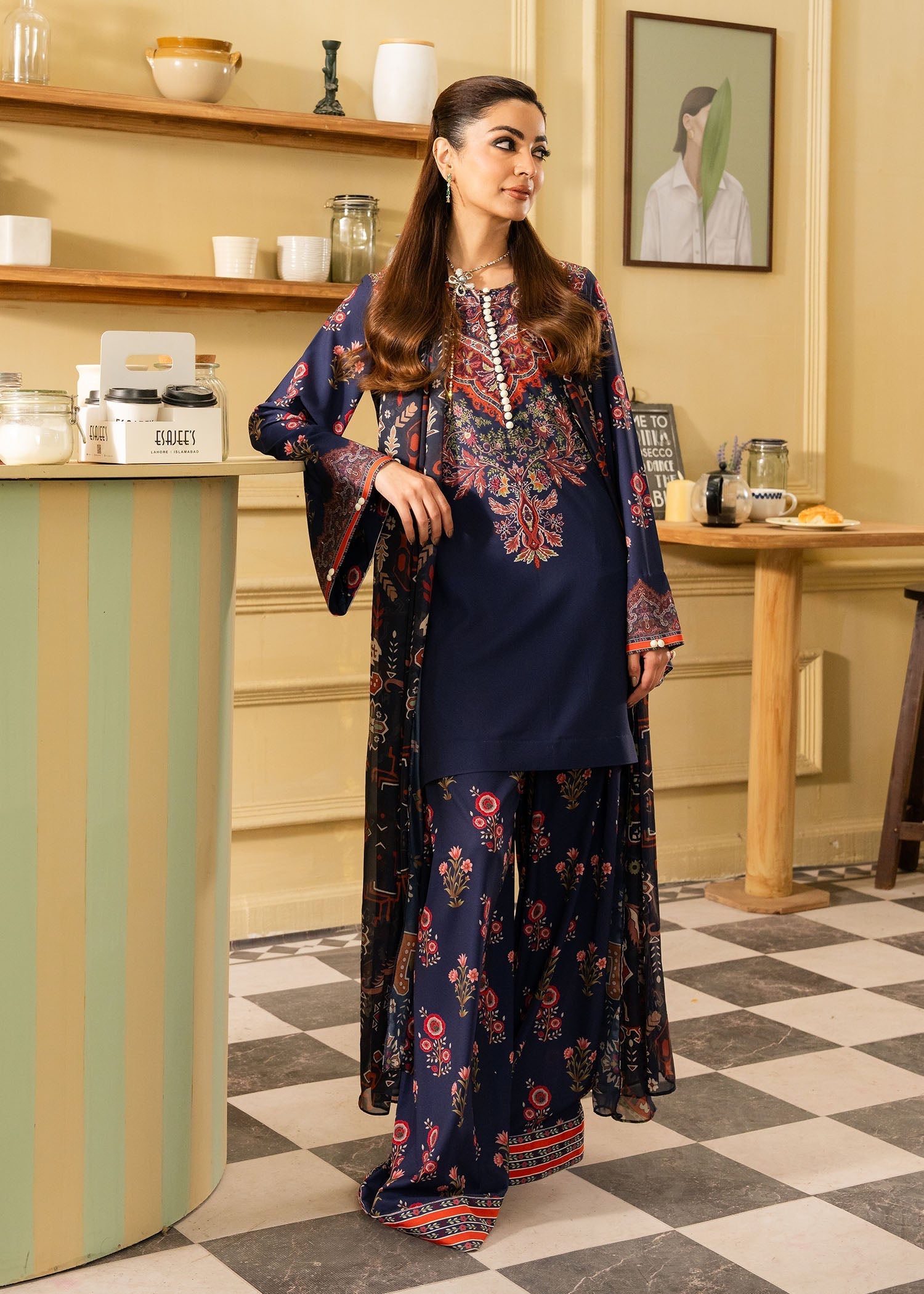 Maria Osama Khan | Retro 26 | Lorien - by Libasekhas UK - Registered Vendor of : Maria Osama Khan - 100% Original Designer Dress