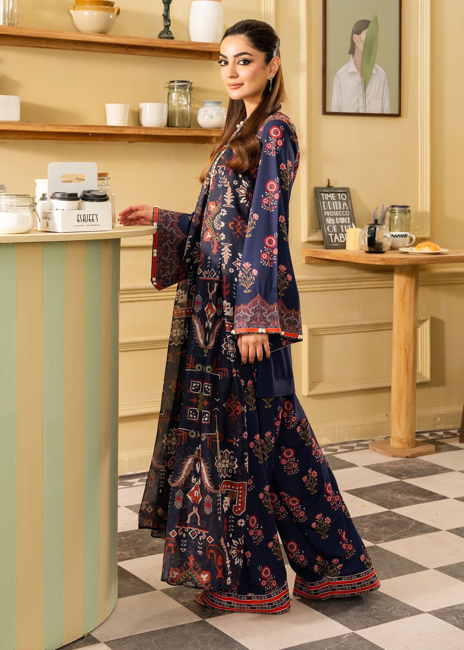 Maria Osama Khan | Retro 26 | Lorien - by Libasekhas UK - Registered Vendor of : Maria Osama Khan - 100% Original Designer Dress