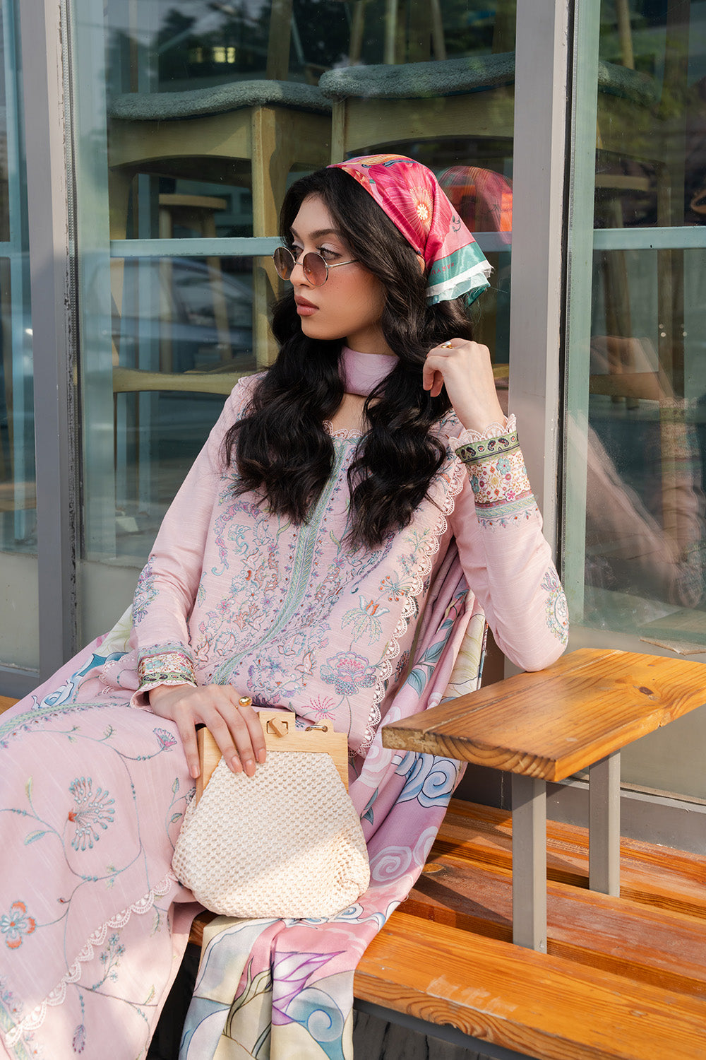 Maryum N Maria | Latte Layers Pret | ESPRESSO EASE - MWS5821 - by Libasekhas UK - Registered Vendor of : Maryum N Maria - 100% Original Designer Dress