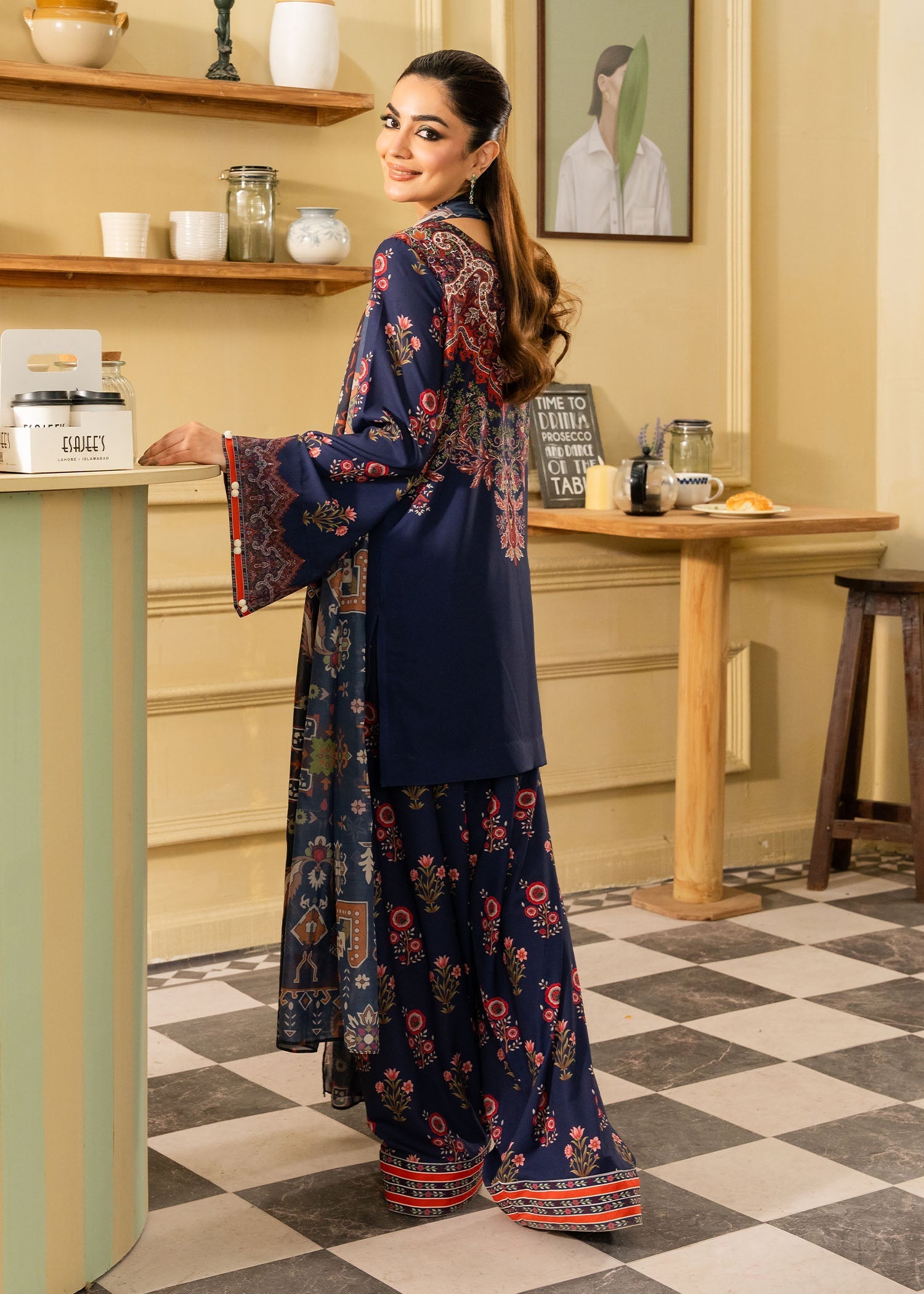 Maria Osama Khan | Retro 26 | Lorien - by Libasekhas UK - Registered Vendor of : Maria Osama Khan - 100% Original Designer Dress