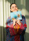 Maria Osama Khan | Retro 26 | Celeste - by Libasekhas UK - Registered Vendor of : Maria Osama Khan - 100% Original Designer Dress