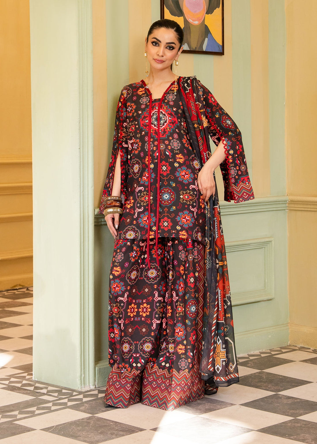 Maria Osama Khan | Retro 26 | Eliora - by Libasekhas UK - Registered Vendor of : Maria Osama Khan - 100% Original Designer Dress
