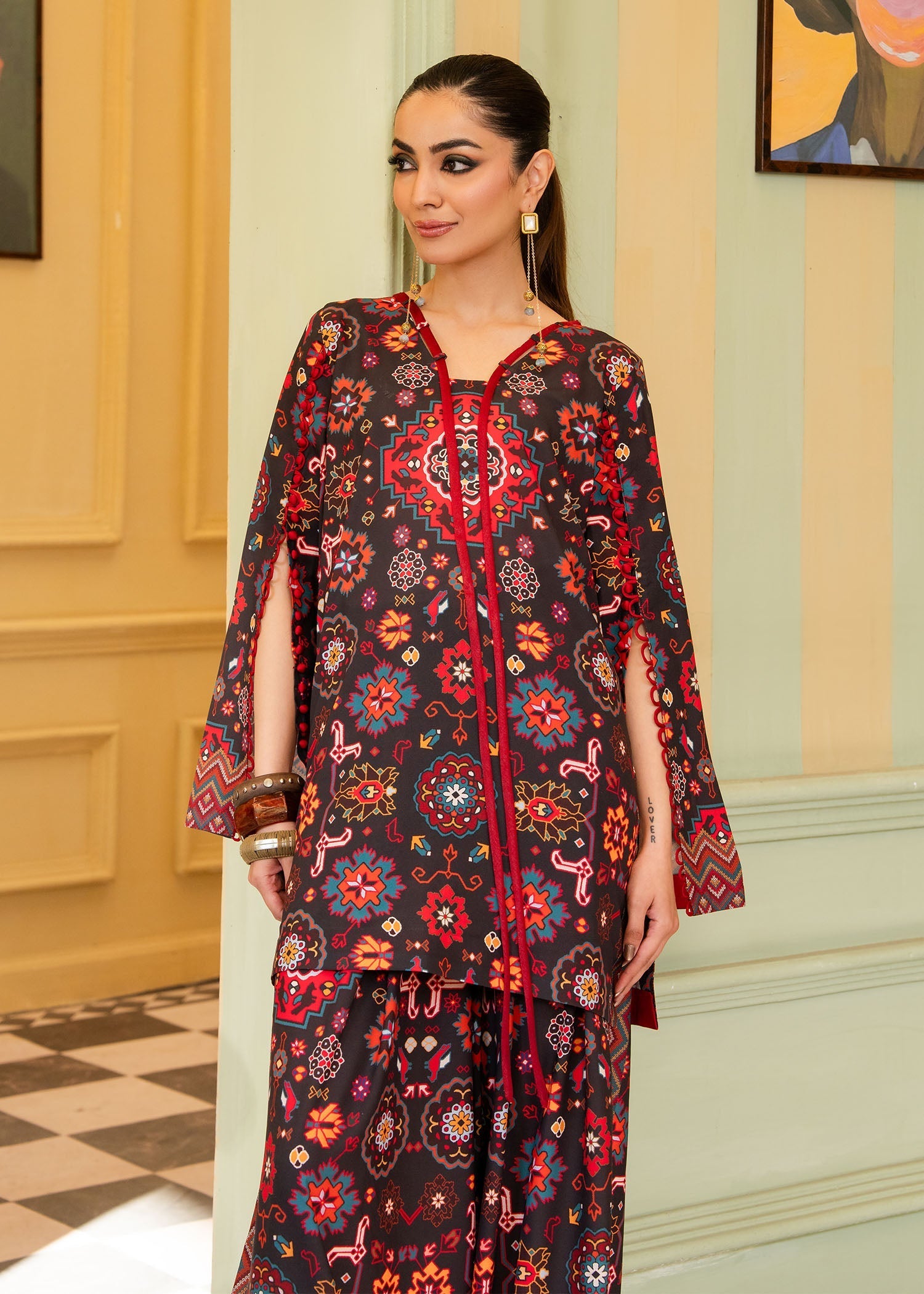 Maria Osama Khan | Retro 26 | Eliora - by Libasekhas UK - Registered Vendor of : Maria Osama Khan - 100% Original Designer Dress