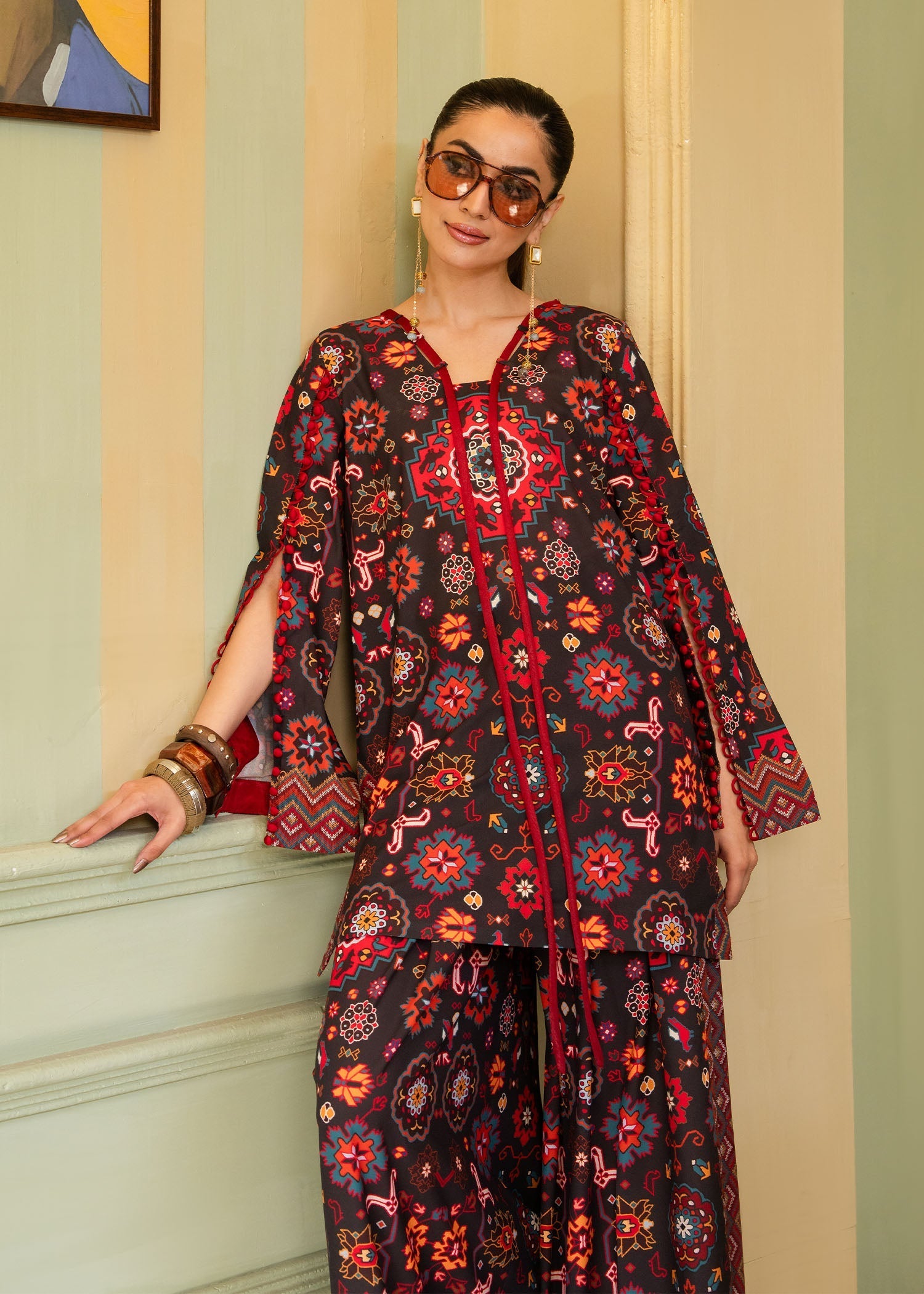Maria Osama Khan | Retro 26 | Eliora - by Libasekhas UK - Registered Vendor of : Maria Osama Khan - 100% Original Designer Dress