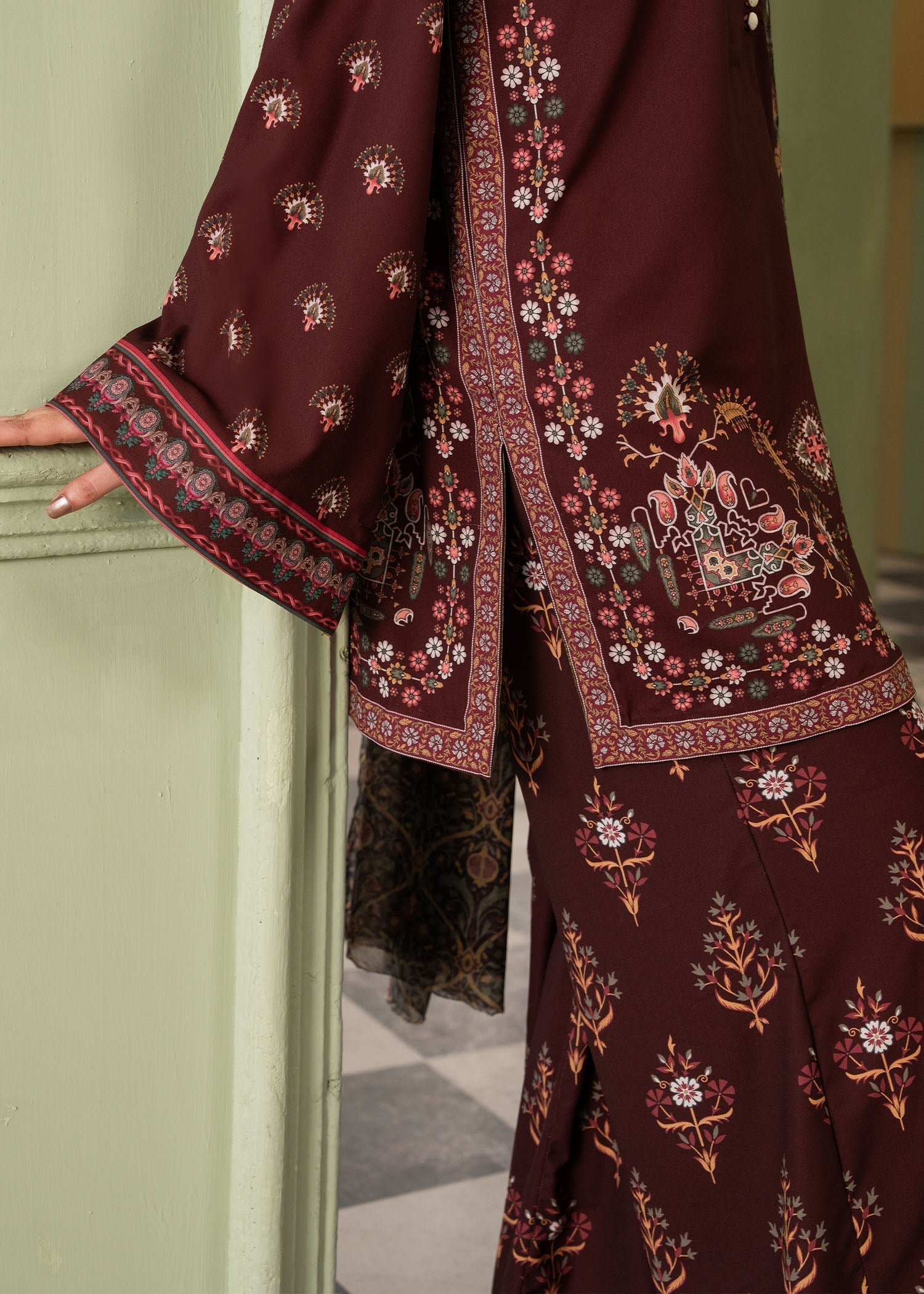 Maria Osama Khan | Retro 26 | Haze - by Libasekhas UK - Registered Vendor of : Maria Osama Khan - 100% Original Designer Dress