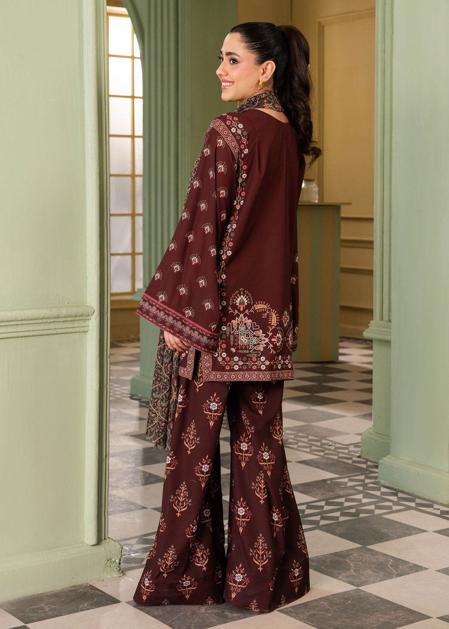Maria Osama Khan | Retro 26 | Haze - by Libasekhas UK - Registered Vendor of : Maria Osama Khan - 100% Original Designer Dress