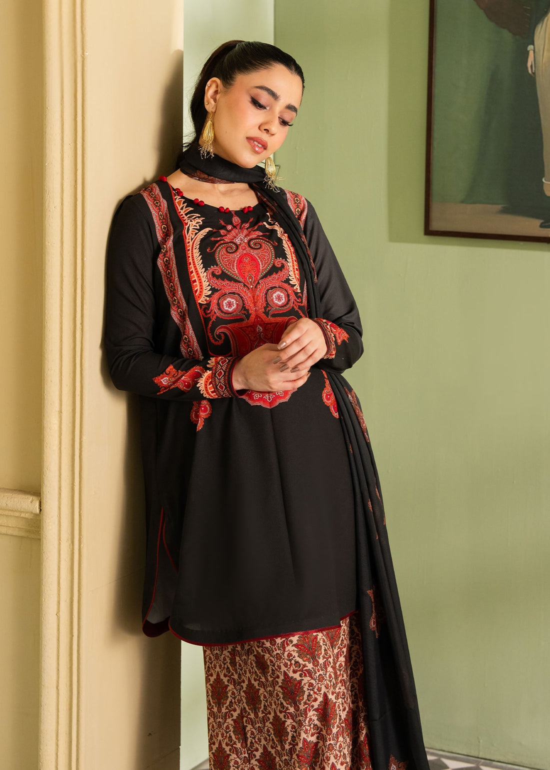 Maria Osama Khan | Retro 26 | Fiora - by Libasekhas UK - Registered Vendor of : Maria Osama Khan - 100% Original Designer Dress