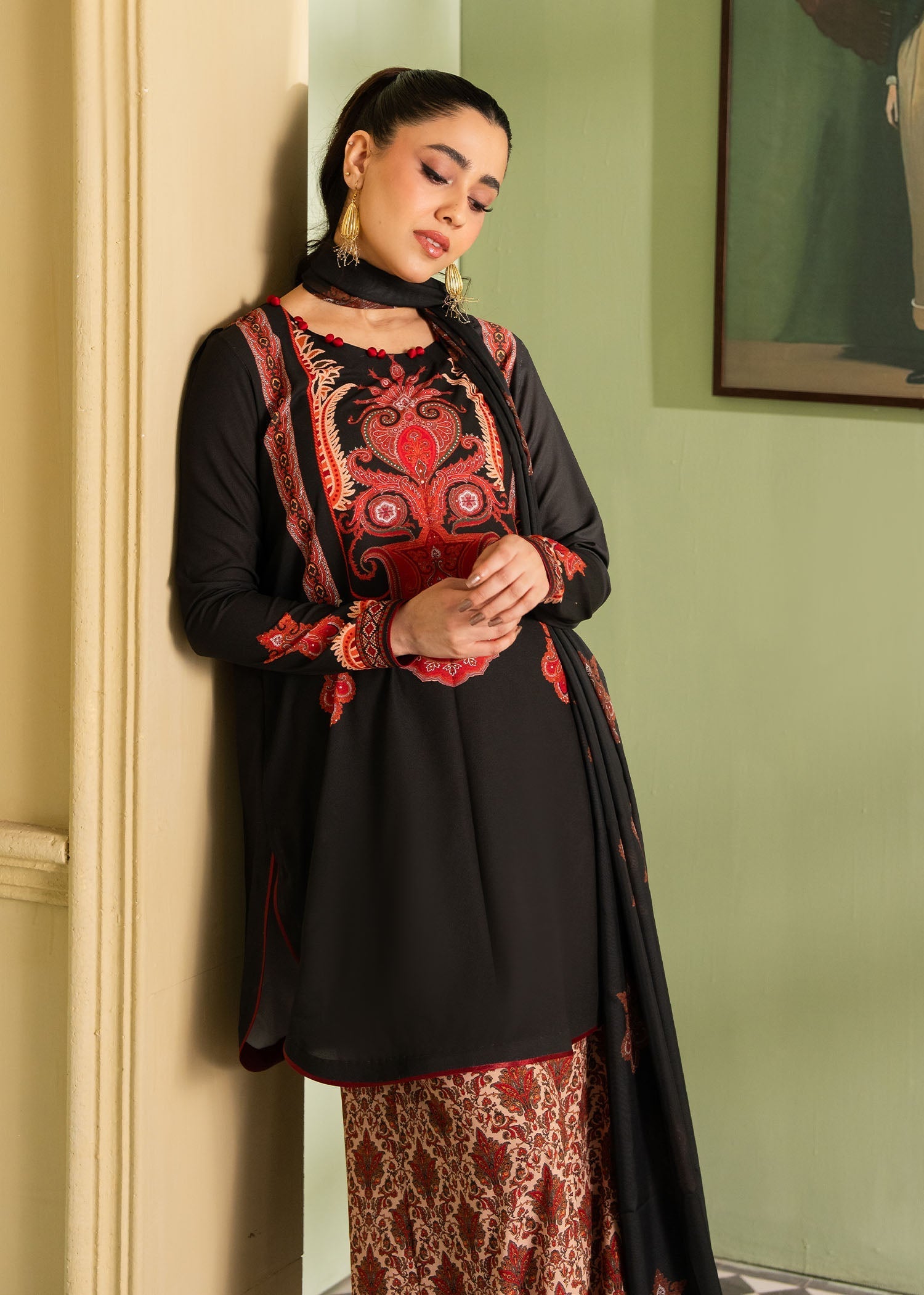 Maria Osama Khan | Retro 26 | Fiora - by Libasekhas UK - Registered Vendor of : Maria Osama Khan - 100% Original Designer Dress