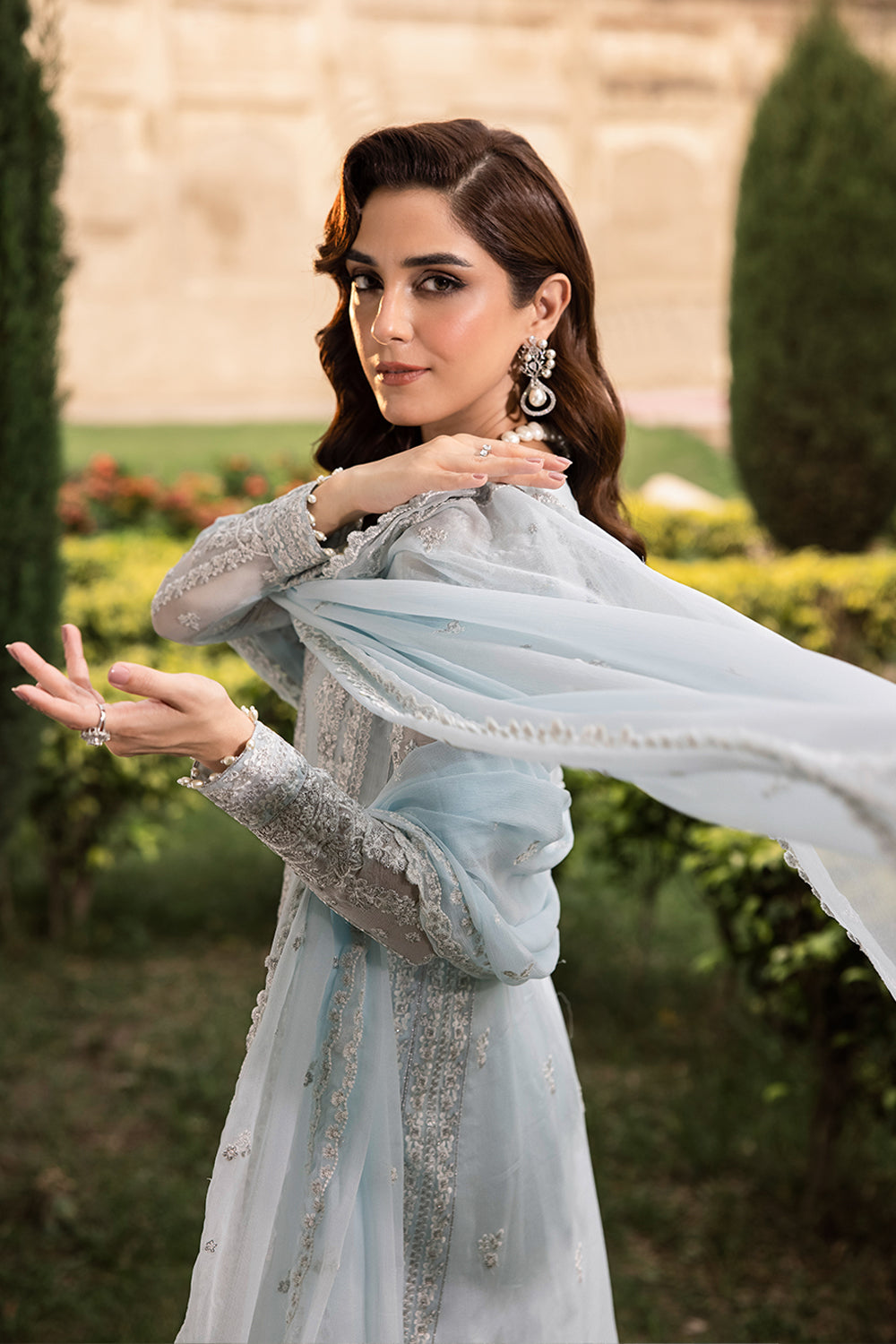 Azure | Luxe Formals | Ocean Sapphire - by Libasekhas UK - Registered Vendor of : Azure - 100% Original Designer Dress