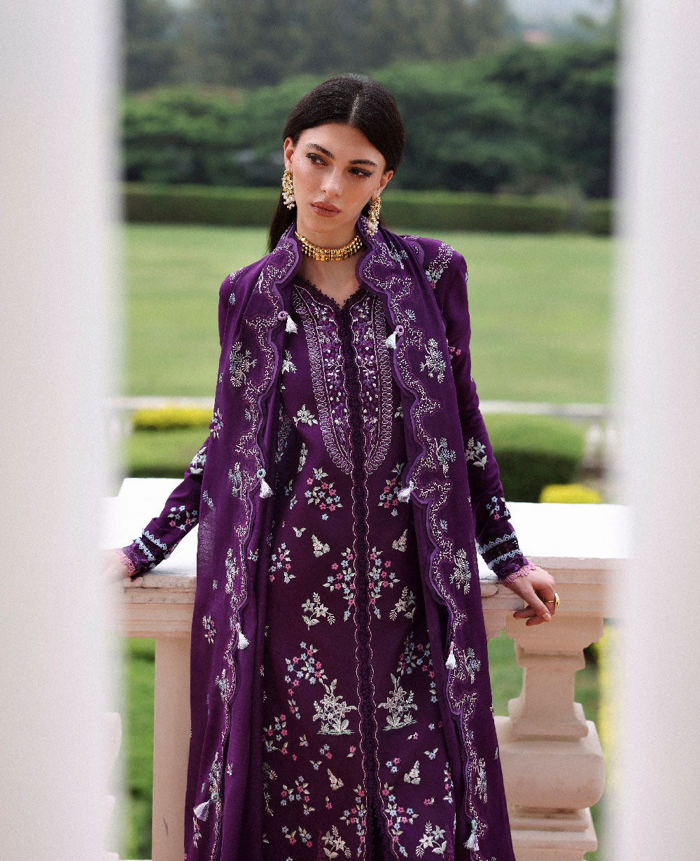 Republic Womenswear | Lilas Lawn 26 | Olyra - by Libasekhas - Registered Vendor of : Republic Womenswear - 100% Original Designer Dress