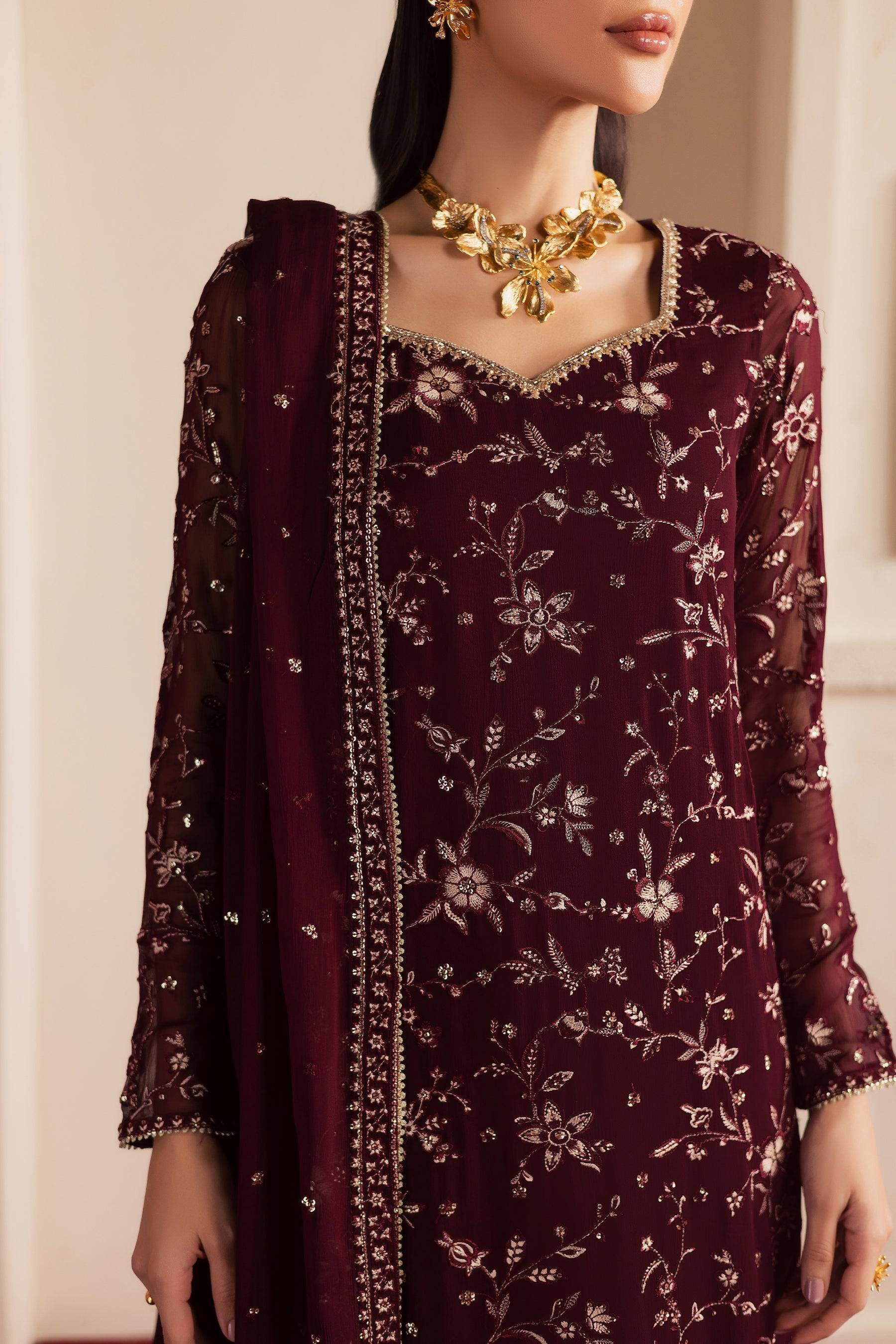 Batik | Festive Eid 26 | Omaira - by Libasekhas UK - Registered Vendor of : Batik - 100% Original Designer Dress