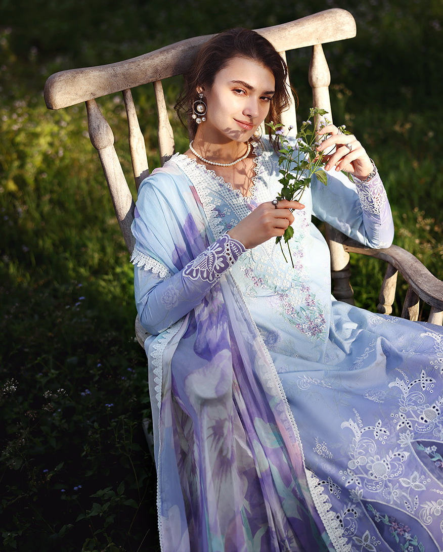 Mushq | Solace Ombre Chikankari | Ombre Whisper - by Libasekhas - Registered Vendor of : Mushq - 100% Original Designer Dress