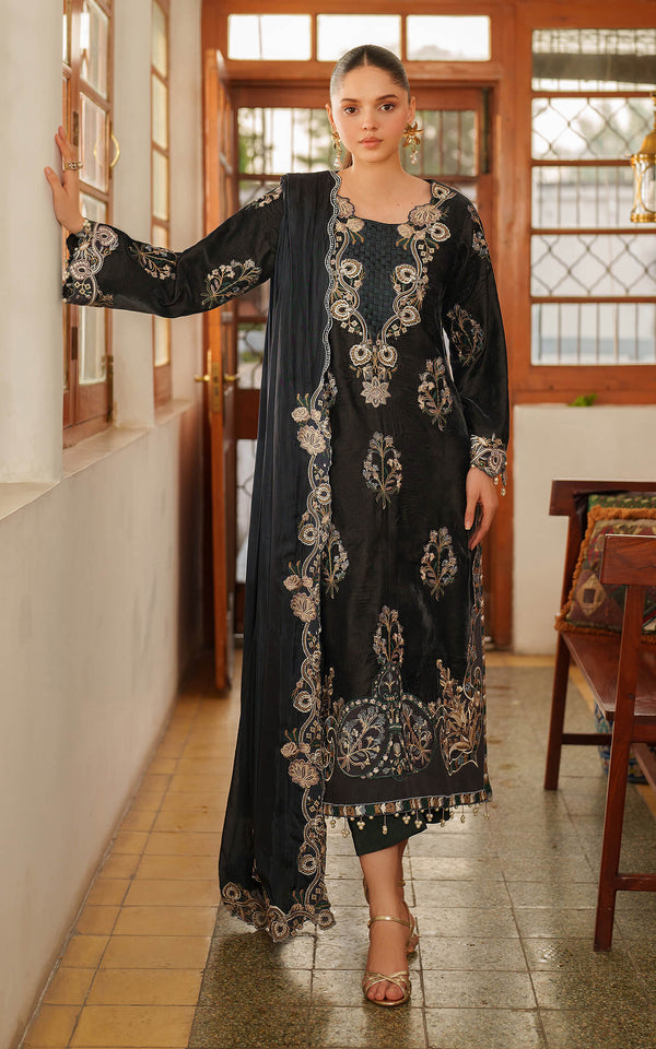 Asifa and Nabeel | Pashmina Luxe 25 | Opal LWC25-07 - by Libasekhas UK - Registered Vendor of : Asifa and Nabeel - 100% Original Designer Dress