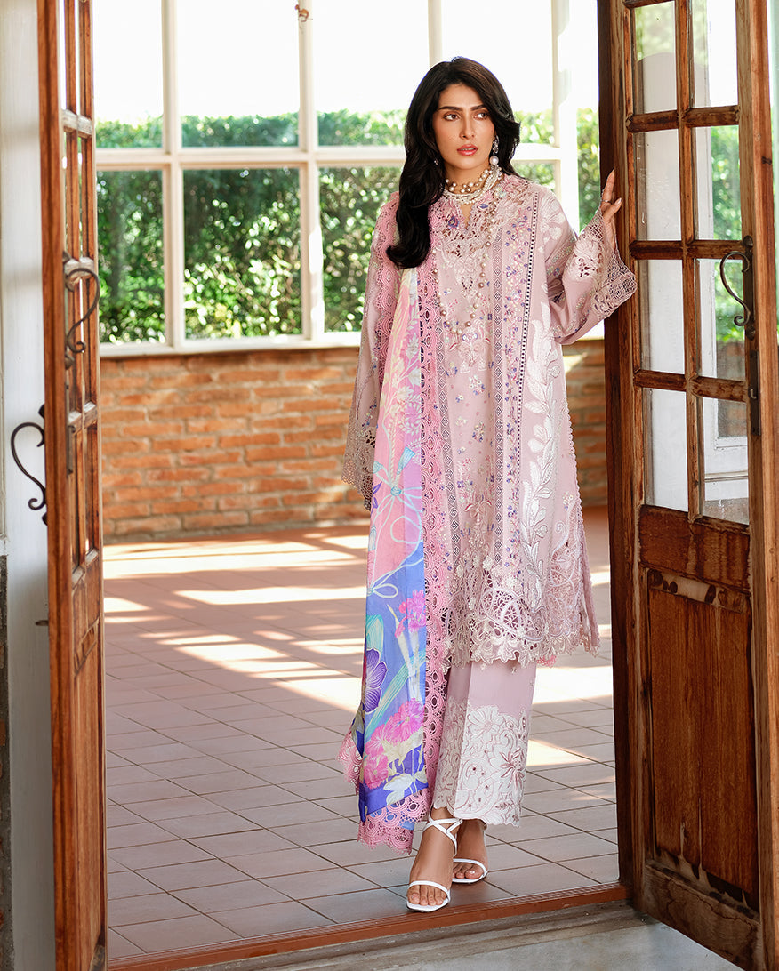 Mushq | Amoi Luxury Lawn | Opulent Whisper - by Libasekhas UK - Registered Vendor of : Mushq - 100% Original Designer Dress