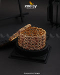 Ornamental Art Bangles - by - Libasekhas UK - Registered Vendor of : Zeesy - 100% Original Designer Dresss