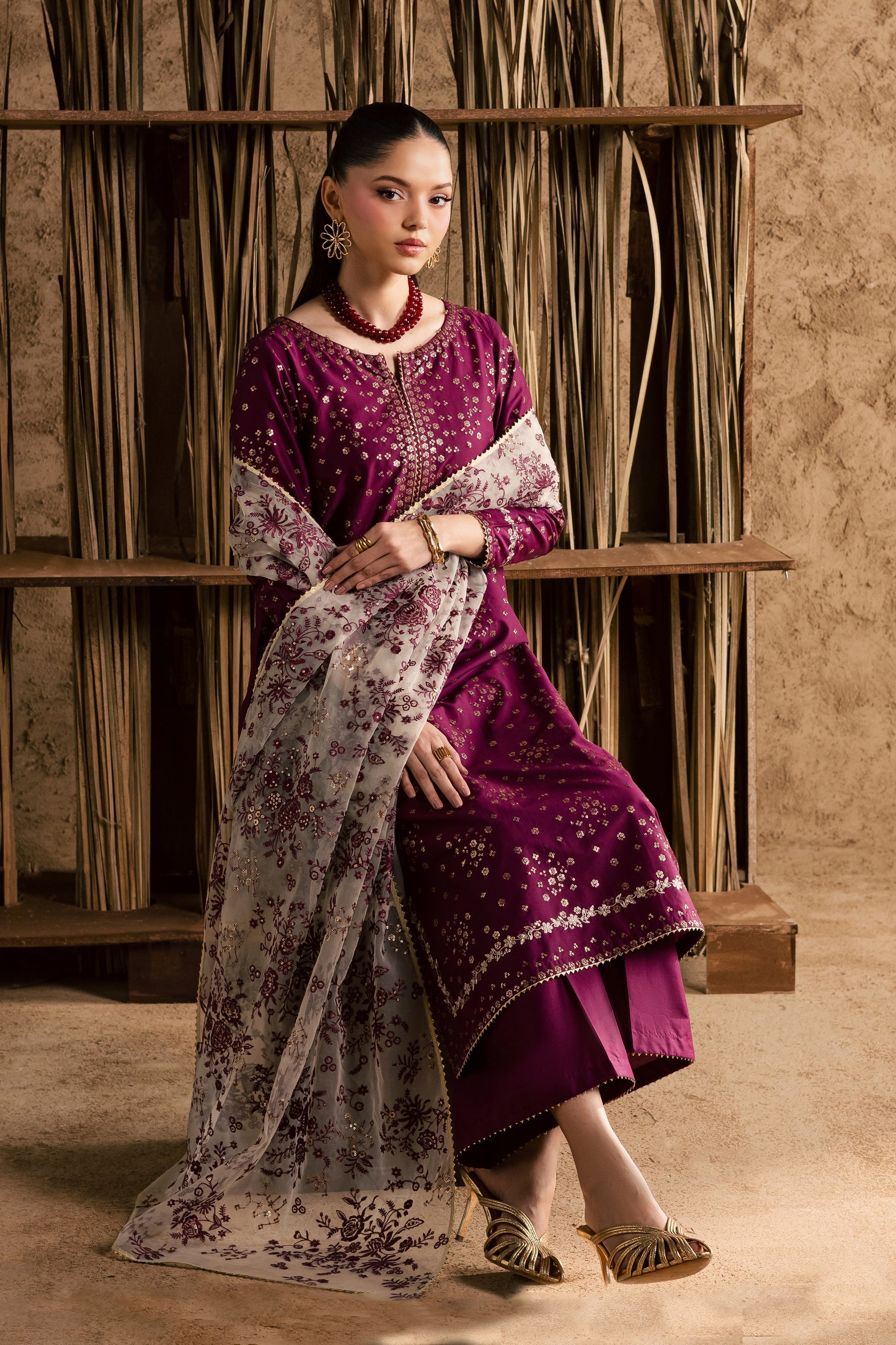 Batik | Festive Eid 26 | Oslo - by Libasekhas UK - Registered Vendor of : Batik - 100% Original Designer Dress