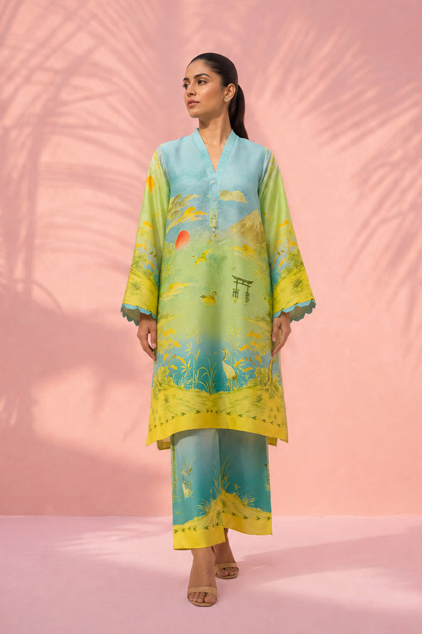 Sania Maskatiya | Summer Festive 26 | Yashal (B) - by Libasekhas UK - Registered Vendor of : Sania Maskatiya - 100% Original Designer Dress