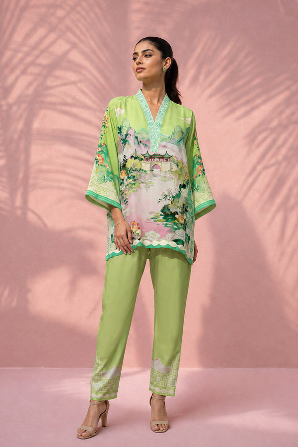 Sania Maskatiya | Summer Festive 26 | Eileen (B) - by Libasekhas UK - Registered Vendor of : Sania Maskatiya - 100% Original Designer Dress