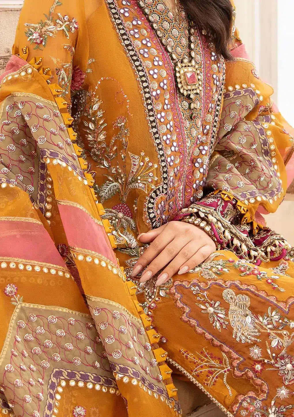 Elaf Premium | Celebrations 23 | ECH-01 KIARA - by - Libasekhas UK - Registered Vendor of : Elaf Premium - 100% Original Designer Dresss