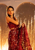 Zarqash | Bling Series | SCARLET - by - Libasekhas UK - Registered Vendor of : Zarqash - 100% Original Designer Dresss